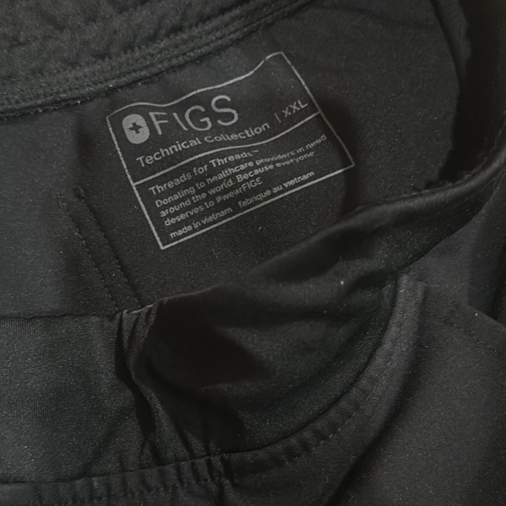 Figs Black Technical joggers xxl